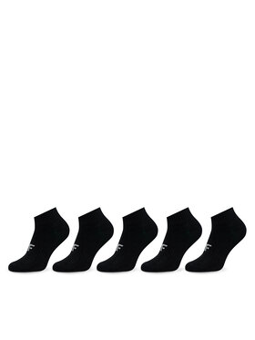 4F 4F 5er-Set niedrige Kindersocken 4FJWAW23USOCM235 Schwarz