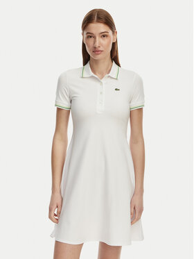 Lacoste Lacoste Повсякденна сукня EF5288 Білий Regular Fit