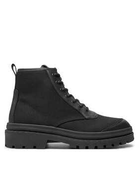 BOSS Boss Schnürstiefeletten Nebular Halb Tecvlt 50523466 Schwarz