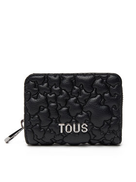TOUS TOUS Mały Portfel Damski Puffy Bear 2002186451 Czarny
