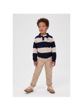 minoti minoti Spodnie materiałowe 33PANT201 Beżowy Regular Fit