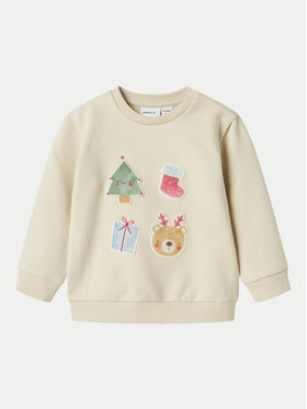 NAME IT NAME IT Sweatshirt 13234491 Écru Regular Fit