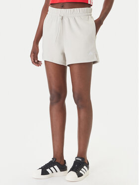 adidas adidas Pantaloni scurți sport Essentials Small Logo Feel Cozy JC5931 Bej Regular Fit