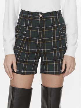 Liu Jo Liu Jo Stoffshorts MF3347 T4419 Dunkelgrün Relaxed Fit