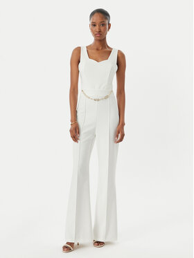 Rinascimento Rinascimento Jumpsuit CFC0019844002 Bianco Regular Fit