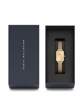 Daniel Wellington Ročna Ura Quadro DW00100485 Zlata