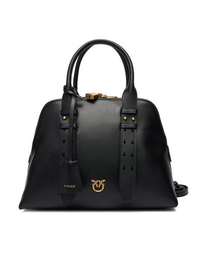 PINKO PINKO Borsetta Bowling Bag Medium AI 25-26 PLTT 105906 A0QO Nero