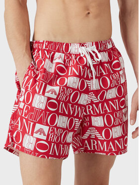 Emporio Armani Underwear Emporio Armani Underwear Szorty kąpielowe 2117402R481 Biały