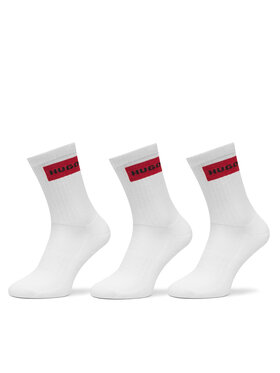 HUGO HUGO Dolge nogavice 50531515 Bela