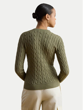 LAUREN RALPH LAUREN LAUREN RALPH LAUREN Kardigan Cable 200P14040500 Zelená Regular Fit
