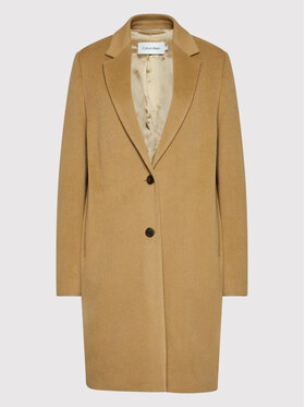 Μάλλινο παλτό Calvin Klein φωτογραφία