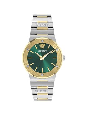 Versace Versace Zegarek VE5Q00526 Srebrny