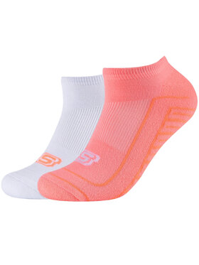 Skechers Skechers Calzini corti Skechers 2PPK Basic Cushioned Sneaker Socks Rosso