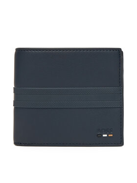BOSS BOSS Kisméretű férfi pénztárca Ray RFID 50542403 Sötétkék