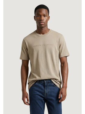 Armani Exchange Armani Exchange T-Shirt XM002467 AF10356 Beżowy Casual Fit