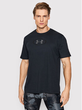Under Armour Under Armour Тишърт Repeat 1371264 Черен Relaxed Fit