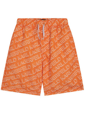 KARL LAGERFELD KARL LAGERFELD Badeshorts Z20099 M Orange Regular Fit