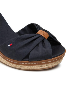 Tommy Hilfiger Espadrile Elena 56D FW0FW00905 Tamnoplava