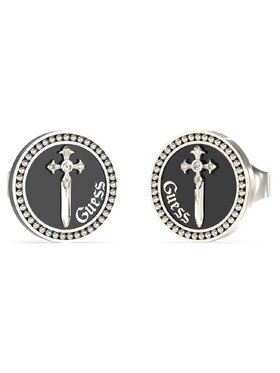 Guess Guess Náušnica JUME04021JWSTBKT/U Strieborná