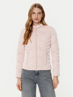 Guess Guess Пухено яке W5RL00 WGV30 Розов Regular Fit