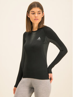 Odlo Odlo Koszulka techniczna Performance Warm Bl 188031 Czarny Slim Fit