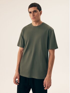 Henderson Henderson T-Shirt 43026 Khaki Regular Fit