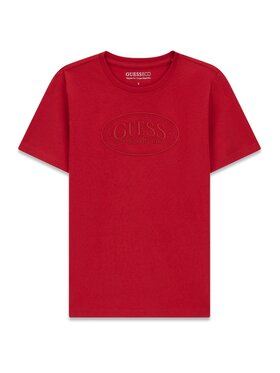 Guess Kids Guess Kids T-Shirt 184427 Czerwony Classic Fit