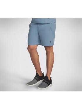 Skechers Skechers Szorty sportowe M01SH18B-BLGY Niebieski Regular Fit