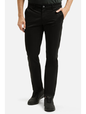 Cross Jeans Cross Jeans Chinosy F 194-735 Czarny Tapered Leg