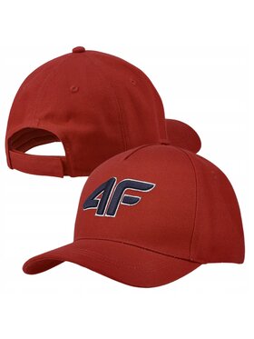 4F 4F Czapka z daszkiem 4FJWSS24ACABM248-62S Czerwony