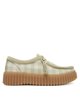 Clarks Clarks Pantofi Torhill Bee 26186299 Verde