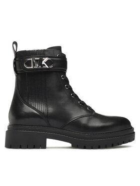 MICHAEL Michael Kors MICHAEL Michael Kors Šnurovacia obuv Parker Ankle Bootie 40F3PKFE5L Čierna