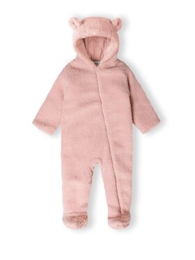 MINOTI MINOTI Kombinezon zimowy 21babyfur5 Różowy Regular Fit