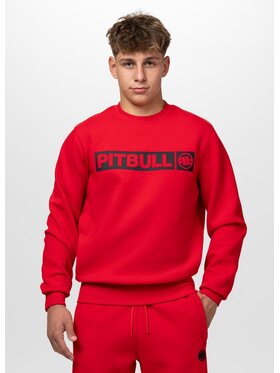 PITBULL PITBULL Bluza CHARGER Czerwony Regular Fit