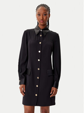 Artigli Artigli Koktejlové šaty ACAB003215 Čierna Regular Fit