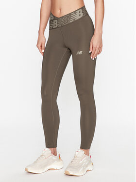 New Balance New Balance Legingi Relentless Crossover High Rise 7/8 Tight WP21177 Brūns Skinny Fit