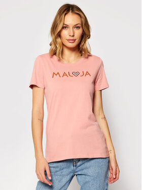 Maloja Maloja T-Shirt GatschiM. 30409-1-8317 Ροζ Regular Fit