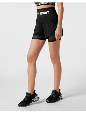 Plein Sport Plein Sport Szorty 3981 Czarny Active Fit