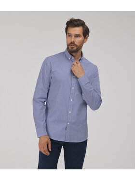 Lee Cooper Lee Cooper Koszula jeansowa LARS Niebieski Regular Fit