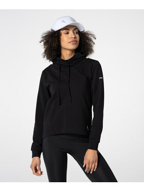 Carpatree Carpatree Bluza LooseNeck Czarny Relaxed Fit