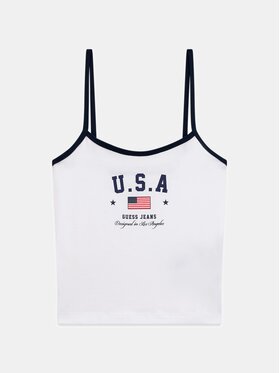 Guess Guess Тишърт 183097 Бял Classic Fit