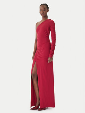 Patrizia Pepe Patrizia Pepe Večerní šaty 2A3012/JZ26-R894 Bordó Regular Fit