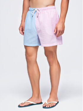 Ombre Ombre Szorty kąpielowe OM-SRSS-0215 Kolorowy Regular Fit