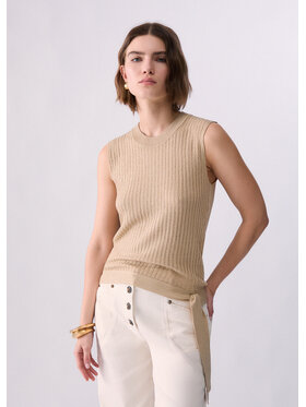 Liu Jo Liu Jo Maglione WF6468MS46JA4357 Beige Regular Fit