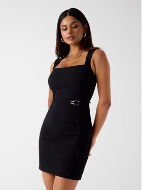 Guess Guess Každodenní šaty 180337 Černá Classic Fit