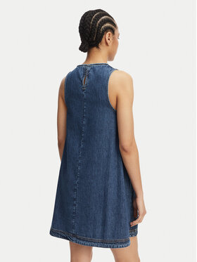 Tommy Jeans Tommy Jeans Vestito di jeans DW0DW22341 Blu A-Line Fit