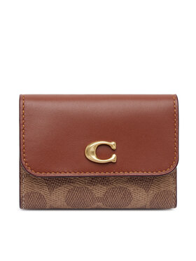 Coach Coach Kleine Damen Geldbörse CAN48 Braun