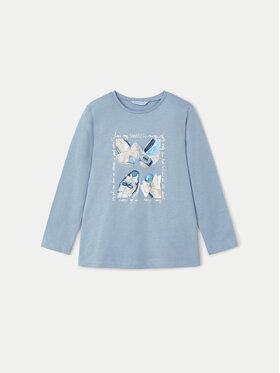 Mayoral Mayoral Bluse 4073 Blau Regular Fit