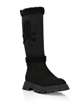 PHILIPP PLEIN PHILIPP PLEIN Členková obuv s elastickým prvkom 8547 Čierna