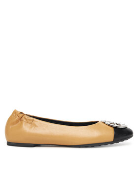 Tory Burch Tory Burch Baleriny Claire Cap-Toe Ballet 156309 Beżowy